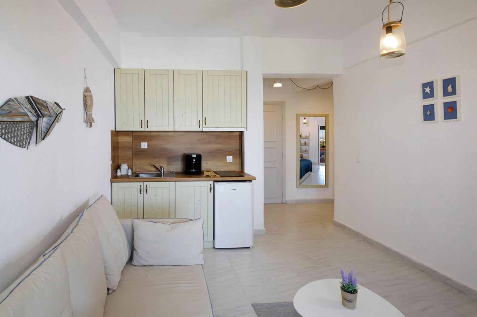 Nikiti Seafront Blue Apartment Ngoại thất bức ảnh