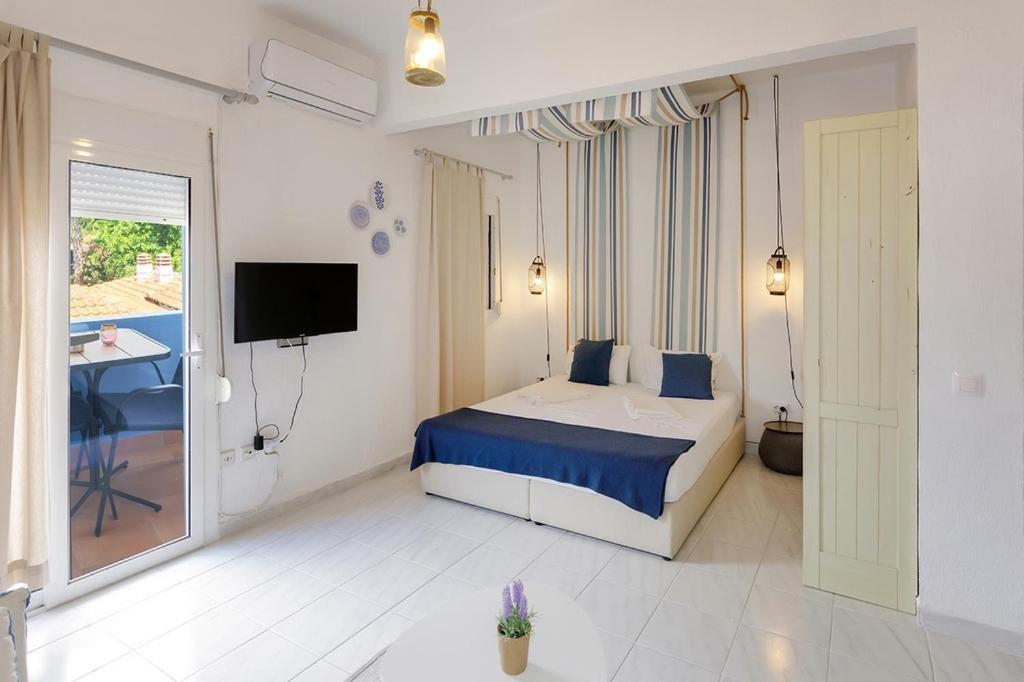 Nikiti Seafront Blue Apartment Ngoại thất bức ảnh