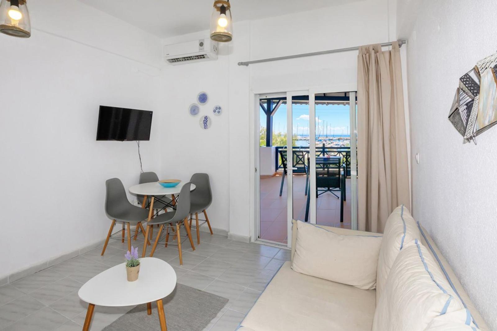 Nikiti Seafront Blue Apartment Ngoại thất bức ảnh